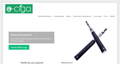 Desktop Screenshot of e-ciga.sk